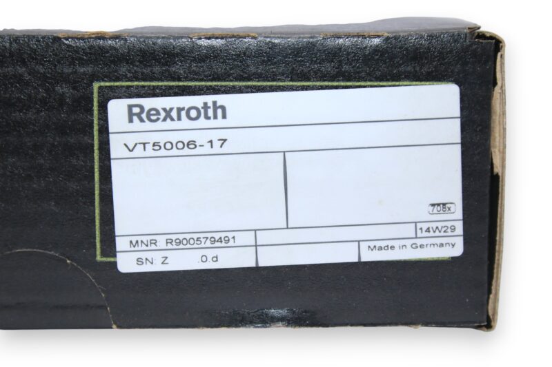 REXROTH	VT5006-17 VALVE AMPLIFIER CARD R900579491 - Image 2