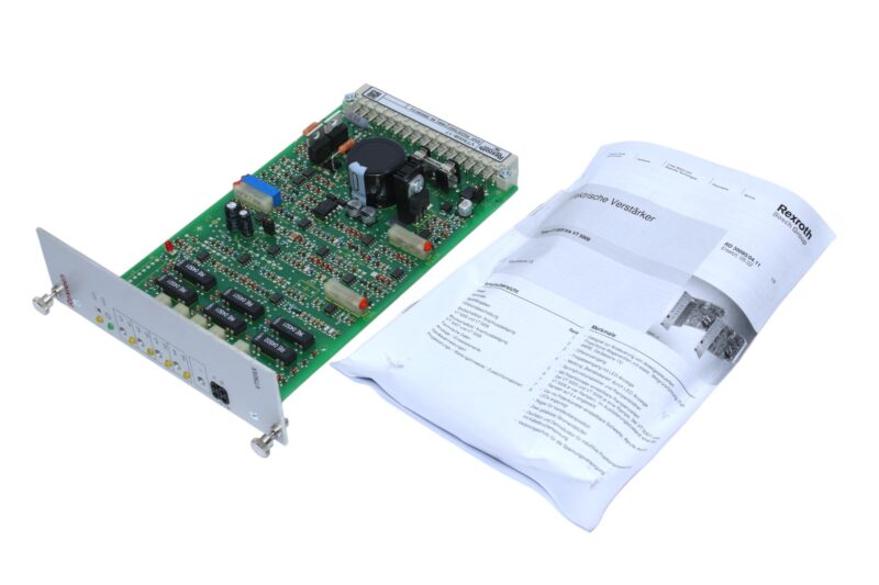 REXROTH	VT5006-17 VALVE AMPLIFIER CARD R900579491 - Image 8