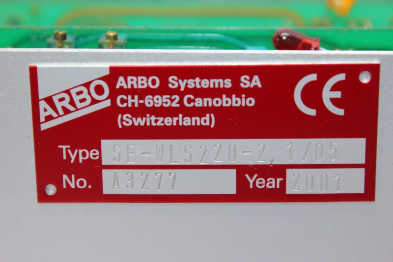 ARBO SE-WLS220-2.1/05 VIBRATOR CONTROLLER - Image 2