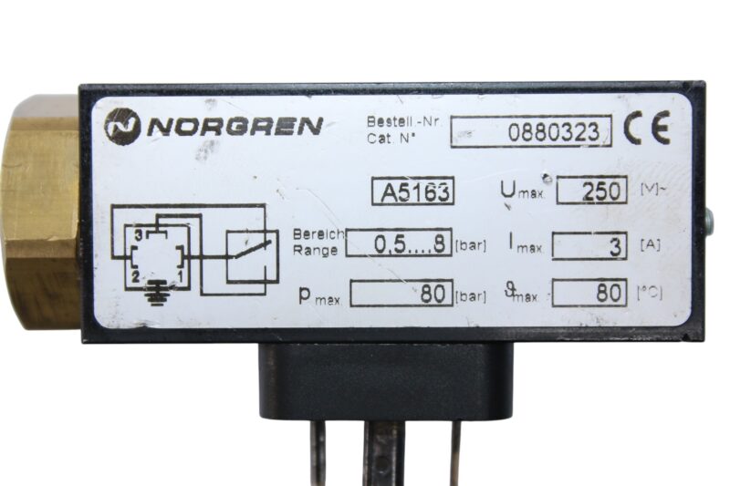 NORGREN 0880323 PRESSURE SWITCH 0.5…8 bar - Image 2