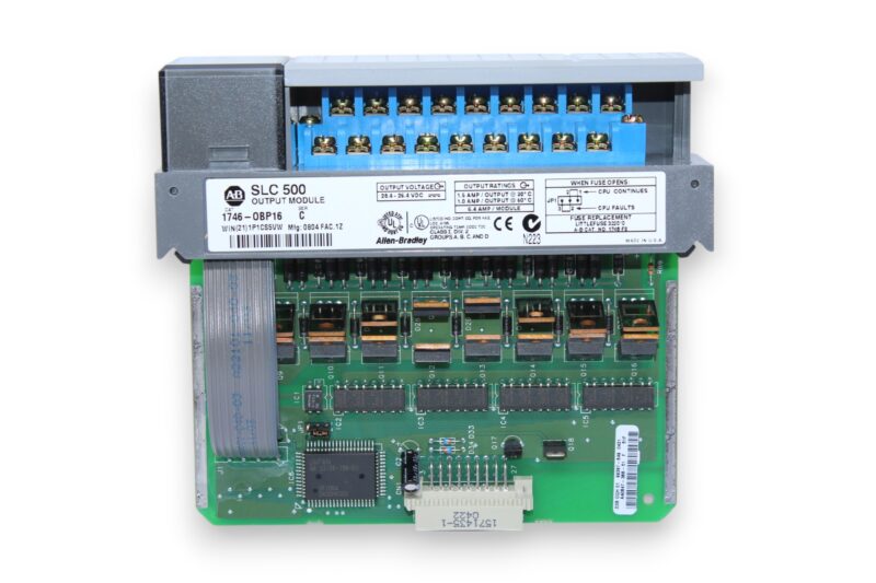 ALLEN BRADLEY 1746-OBP16 OUTPUT MODULE SLC500 - Image 5