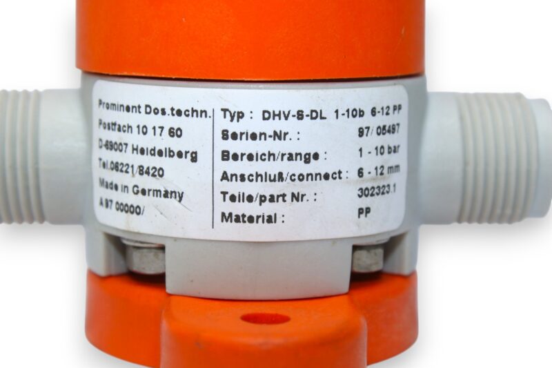 PROMINENT DHV-S-DL PRESSURE VALVE 302320.1 - Image 2