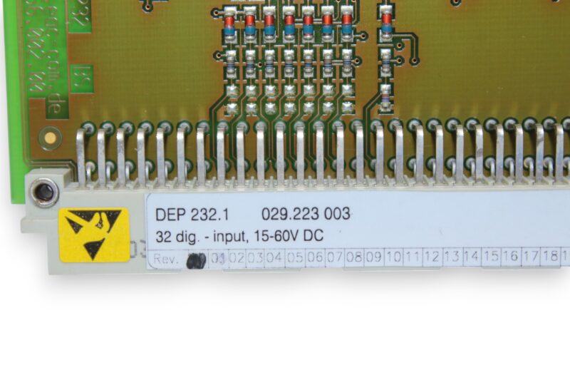 ALSTOM 029.223 003 PC BOARD DEP 232.1 - Image 2