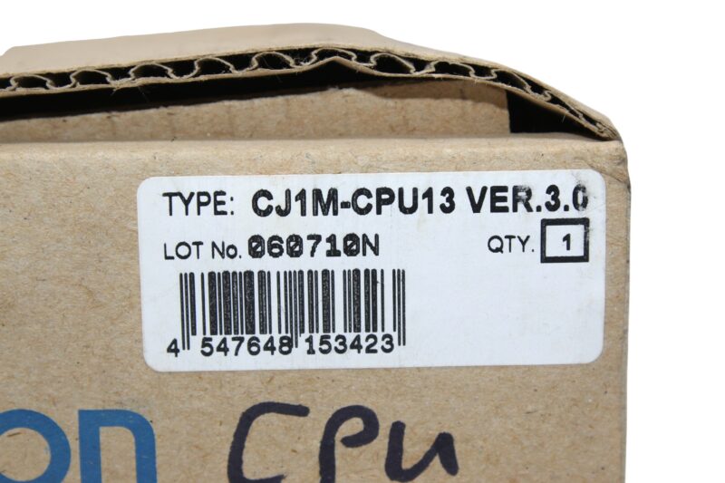 OMRON CJ1M-CPU13 CPU UNIT VER.3.0 - Image 2