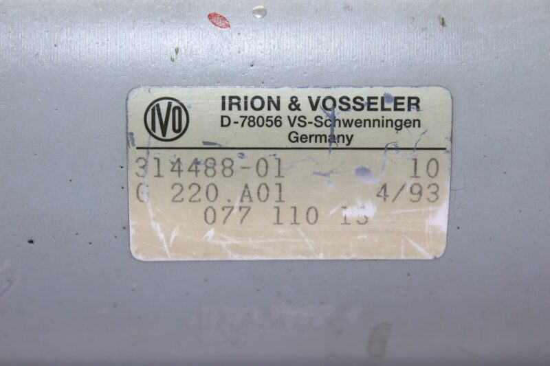 IRION & VOSSELER G 220.A01 COUNTER 314488-01 - Image 2