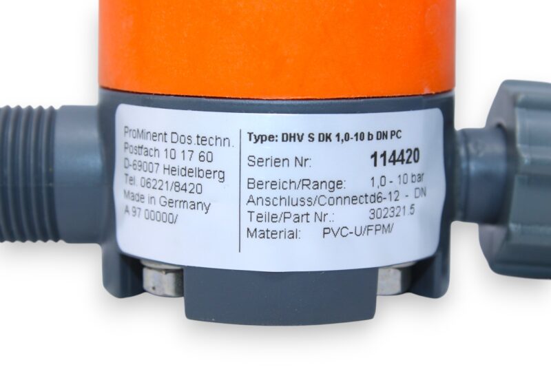 PROMINENT DHV-S-DK PRESSURE VALVE 302321.5 - Image 2