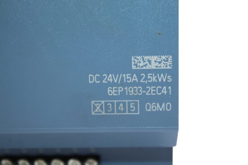 SIEMENS 6EP1933-2EC41 POWER SUPPLY - Image 3