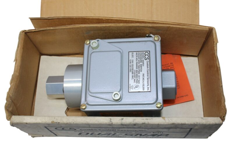CUSTOM CONTROL SENSORS 604P21 PRESSURE SWITCH - Image 6