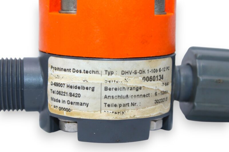 PROMINENT DHV-S-DK PRESSURE VALVE 302321.5 - Image 2