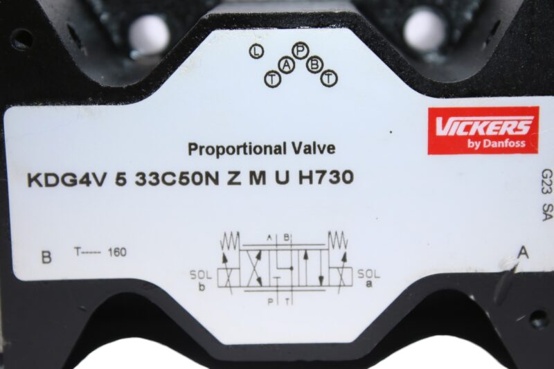 VICKERS KDG4V 5 33C50N Z M U H730 PROPORTIONAL DIRECTIONAL VALVE - Image 2