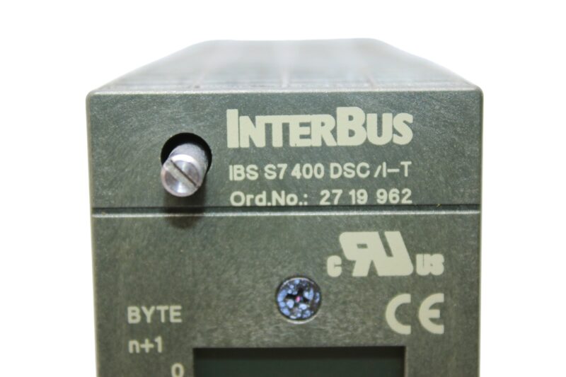PHOENIX CONTACT IBS S7 400 DSC/I-T TERMINATION BOARD 2719962 - Image 2