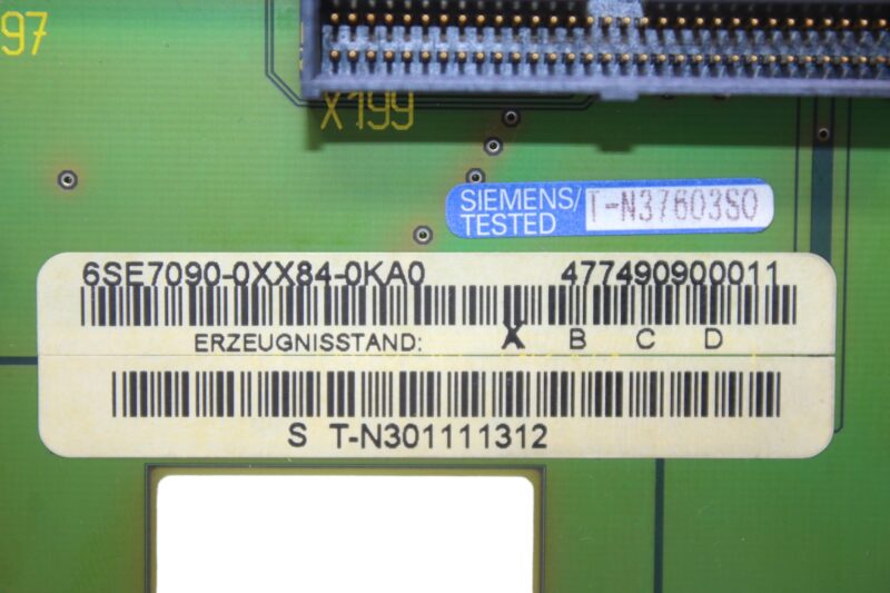 SIEMENS	6SE7090-0XX84-0KA0 ADAPTER MODULE - Image 2