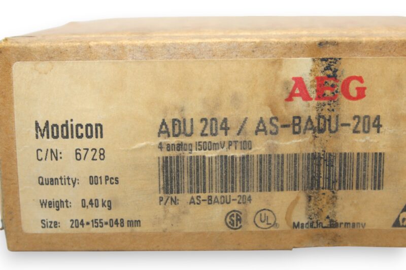 AEG ADU 240/AS-BADU-204 ANALOG INPUT MODULE - Image 2