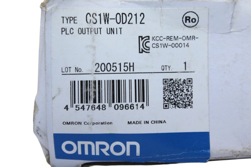 OMRON CS1W-OD212 OUTPUT MODULE - Image 2