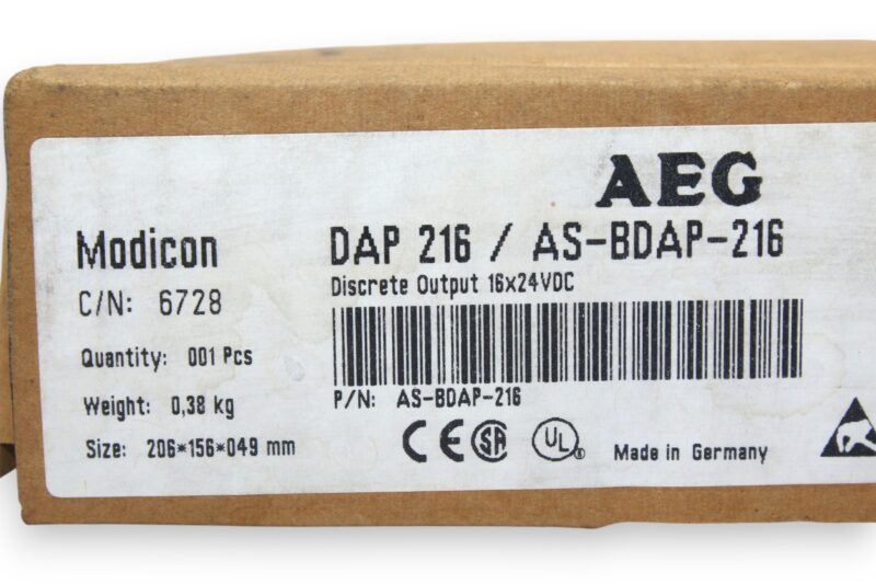 AEG DAP 216/AS-BDAP-216 DISCRETE OUTPUT - Image 3