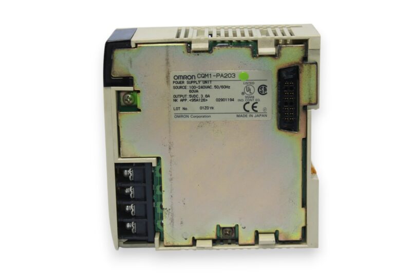 OMRON CQM11-PA203 POWER SUPPLY UNIT - Image 3