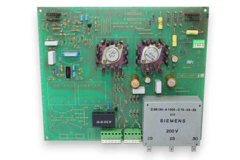 SIEMENS C98043-A1001-L CONTROL BOARD - Image 4