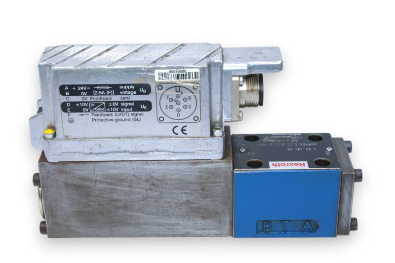 REXROTH 0 811 404 601 SERVO SOLENOID DIRECTIONAL CONTROL VALVE 4WRPEH 6 C3 B12L-2X/G24K0/A1M - Image 5