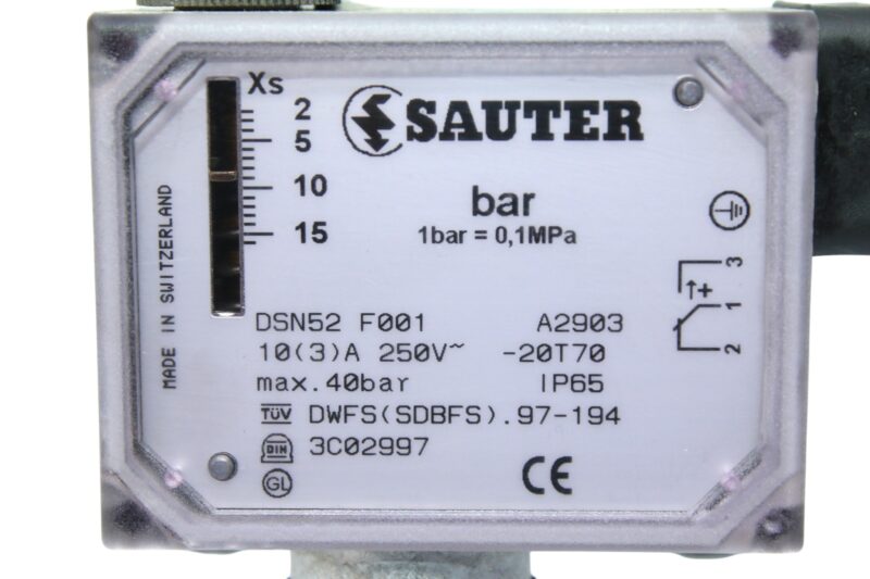 SAUTER DSN52 F001 PRESSURE SWITCH - Image 4