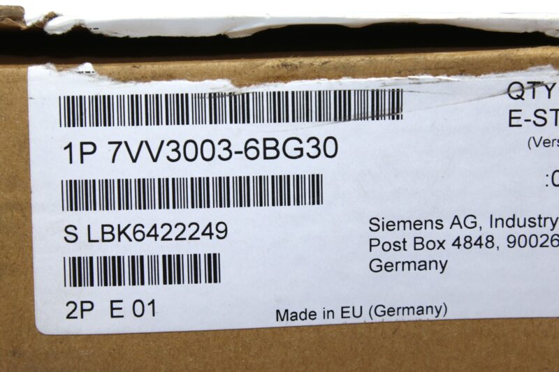 SIEMENS 7VV3003-6BG30 OVERVOLTAGE PROTECTION - Image 3