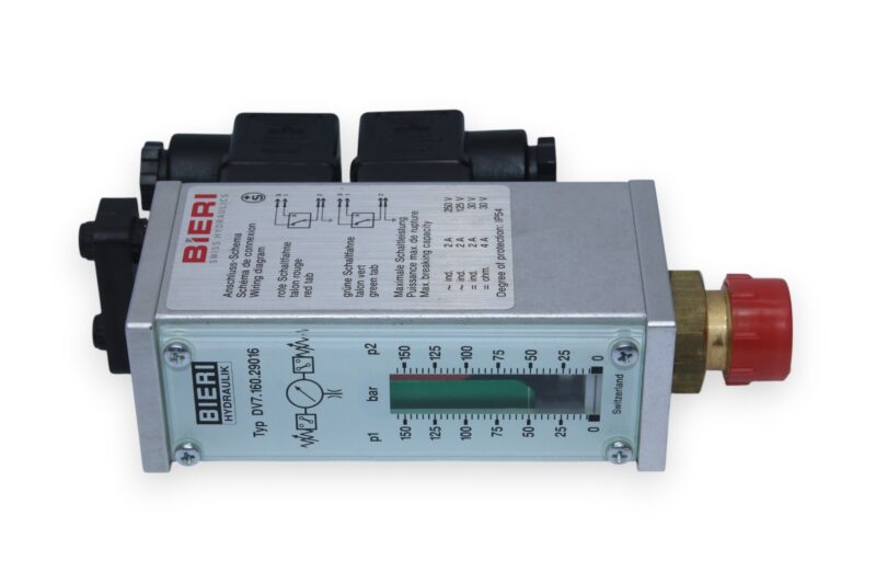 BIERI DV7.160.29016 PRESSURE SWITCH 0...160 bar - Image 8