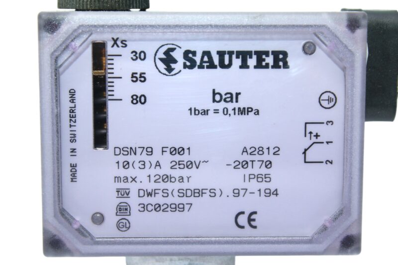 SAUTER DSN79 F001 PRESSURE SWITCH - Image 3