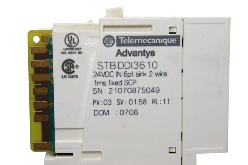 SCHNEIDER STBDDI3610 DIGITAL INPUT MODULE - Image 3