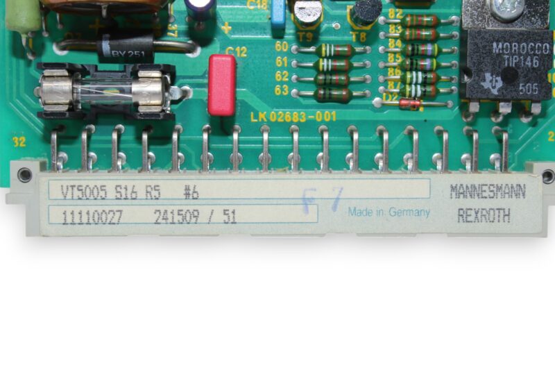 REXROTH	VT5005 S16 R5 VALVE AMPLIFIER CARD - Image 5