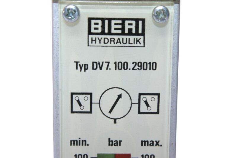 BIERI DV7.100.29010 PRESSURE SWITCH 0...100 bar - Image 2