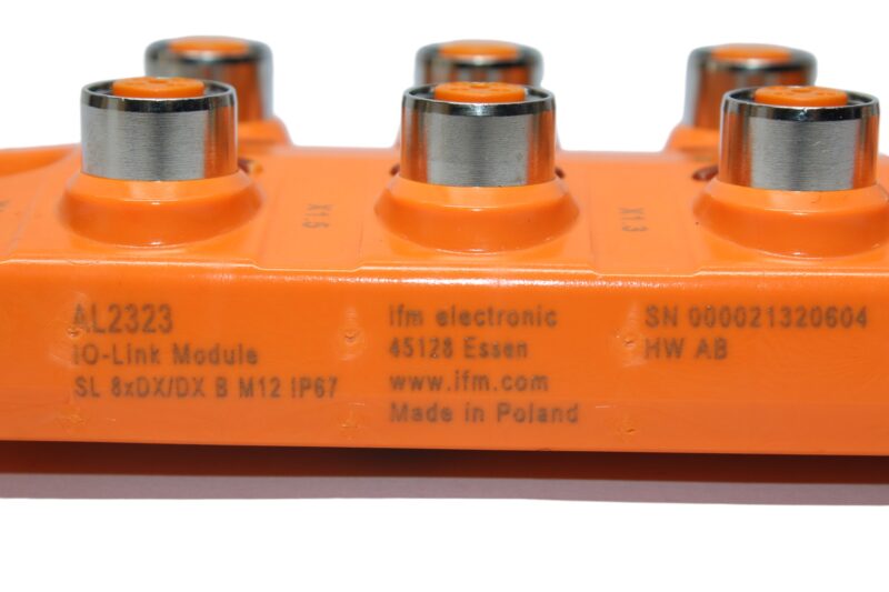 IFM AL2323 IO-LINK INPUT/OUTPUT MODULE IOL MOD SL 8XDX/DX B M12 IP67 - Image 3