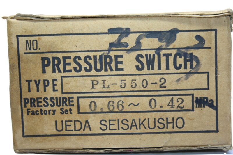 UEDA SEISAKUSHO PL-550-2 PRESSURE SWITCH - Image 2