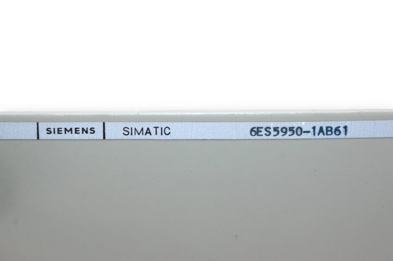 SIEMENS 6ES5950-1AB61 POWER SUPPLY MODULE - Image 2