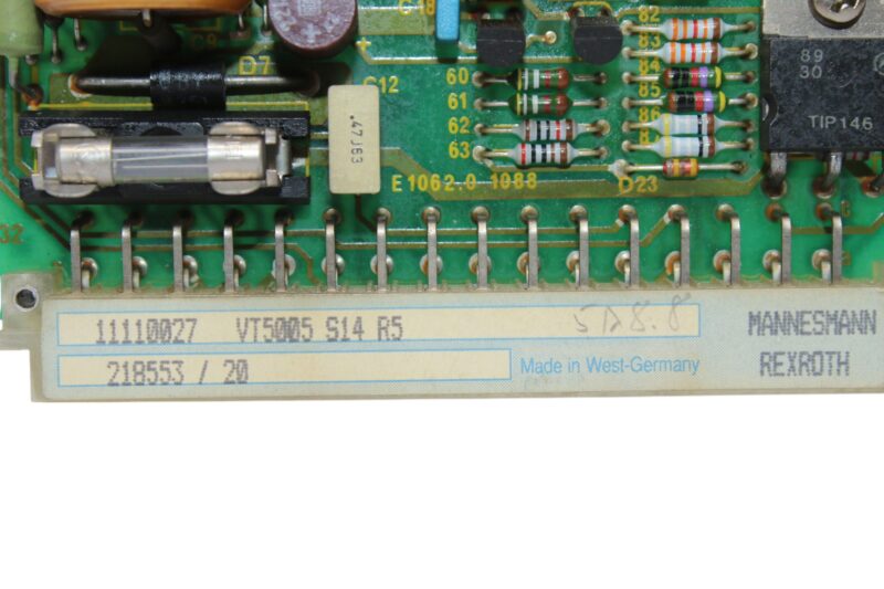 REXROTH VT5005 S14 R5 VALVE AMPLIFIER CARD - Image 2