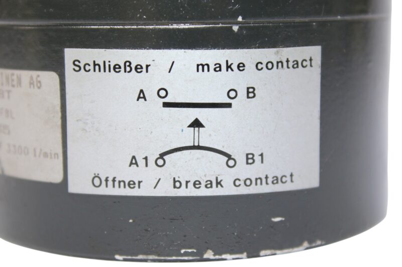 HUBNER BERLIN TDP 0.9T-3 TACHOGENERATOR‎ FSL - Image 3
