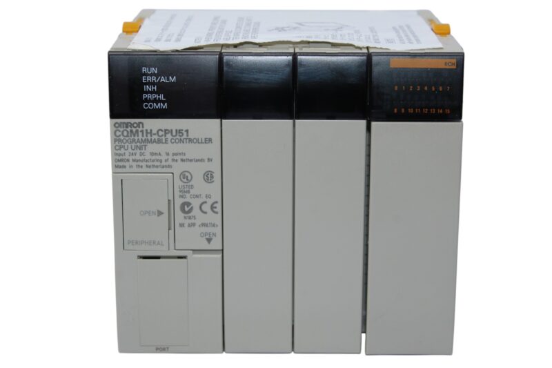 OMRON CQM1H-CPU51 PROGRAMMABLE CONTROLLER - Image 4