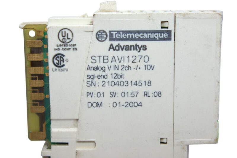 SCHNEIDER STB AVI1270 ANALOG INPUT MODULE - Image 2