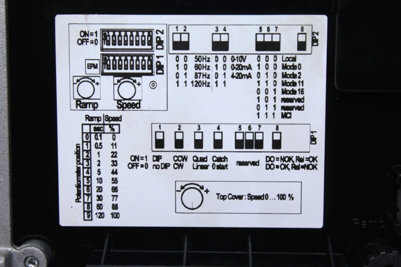 LENZE E84DGDVB37142PS INVERTER DRIVE 8400 MOTEC DRIVE 0.37 KW - Image 4