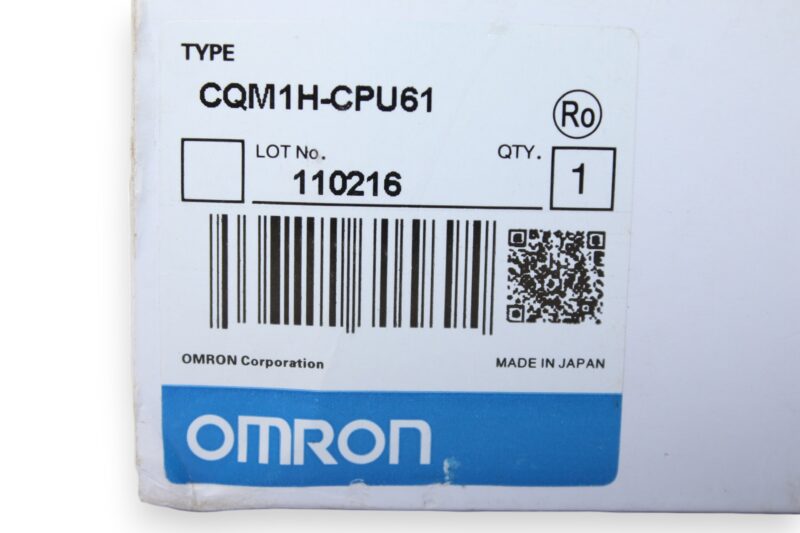 OMRON CQM1H-CPU61 PROGRAMMABLE CONTROLLER - Image 2