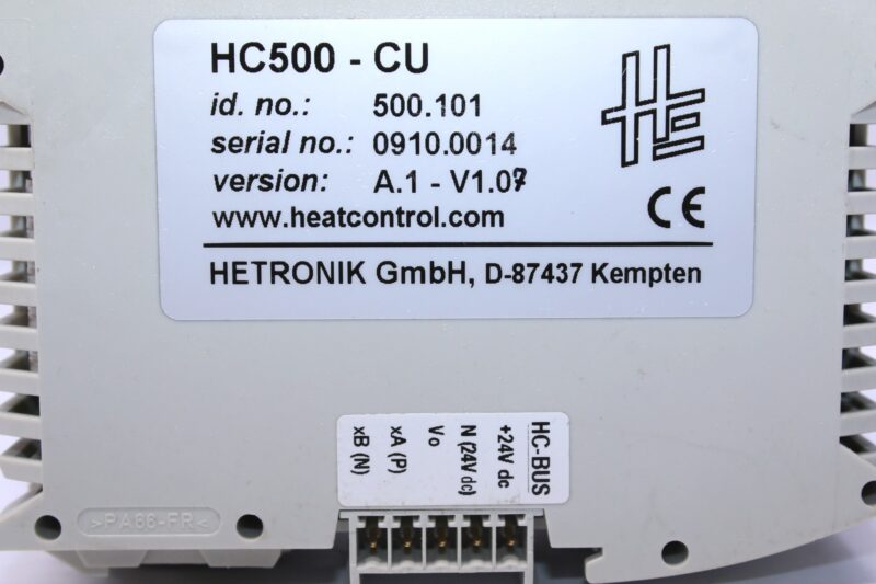 HETRONIK HC500-CU HEATER CONTROLLER - Image 2