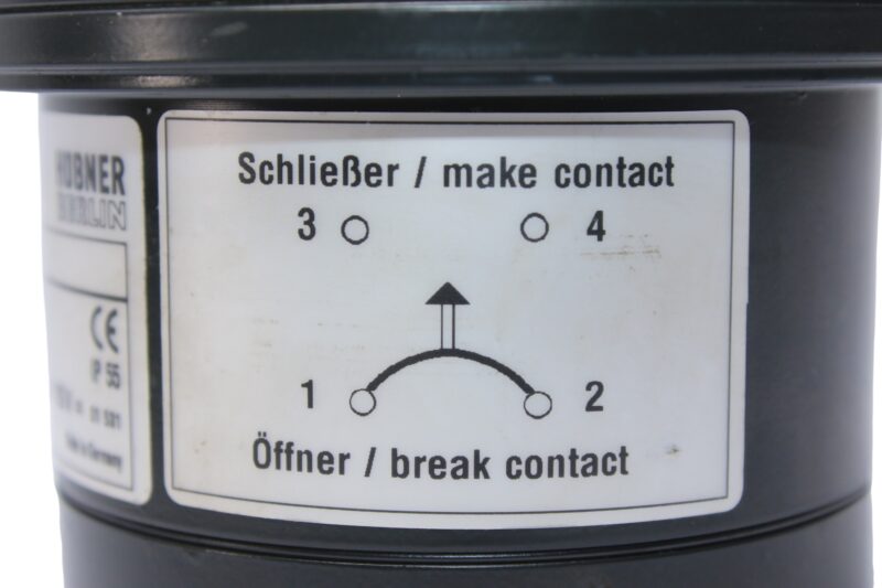 HUBNER BERLIN FS 162 SPEED SWITCH (2850 RPM) - Image 3