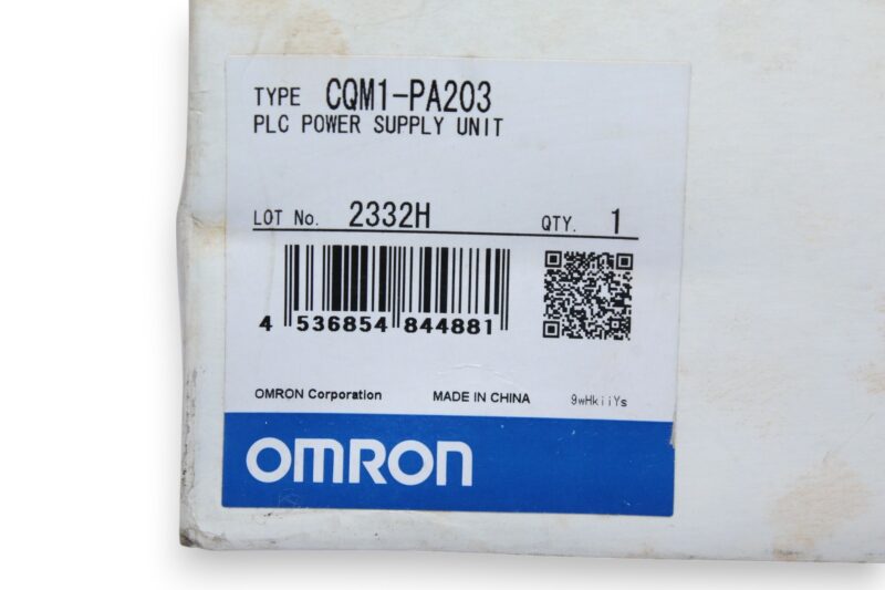 OMRON CQM1-PA203 POWER SUPPLY UNIT - Image 2
