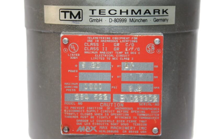 MAX MACHINERY 284 522 FREQUENCY TRANSMITTER - Image 2