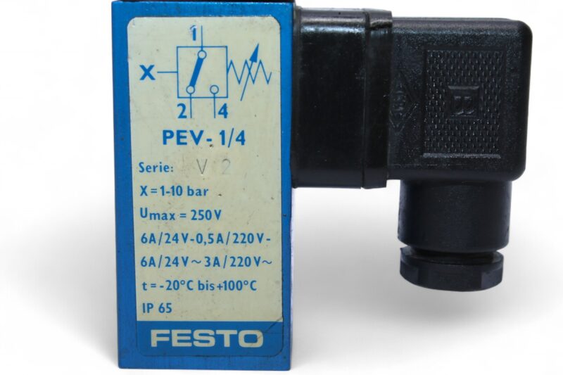 FESTO PEV-1/4 PRESSURE SWITCH - Image 2