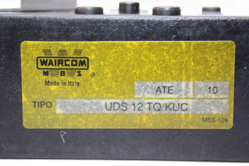 WAIRCOM UDS12TQ/KUC SOLENOID ACTUATED VALVE - Image 2