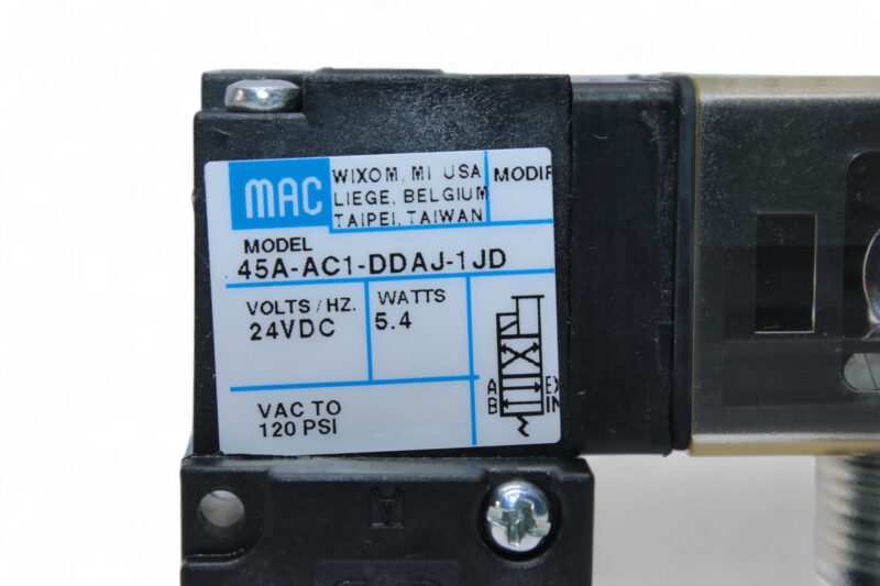 MAC 45A-AC1-DDAJ-1JD SOLENOID VALVE - Image 2