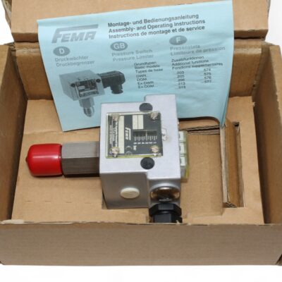 FEMA EX-DWR 625 PRESSURE SWITCH