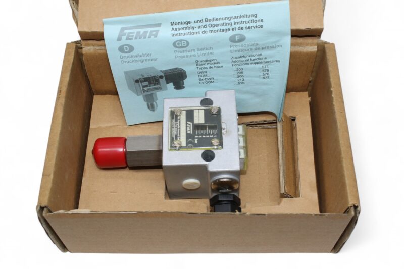 FEMA EX-DWR 625 PRESSURE SWITCH