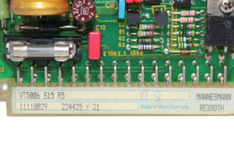 REXROTH VT5006 S15 R5 ELECTRIC AMPLIFIER CARD - Image 2