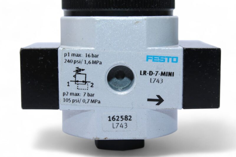 FESTO LR-D-7-MINI PRESSURE REGULATOR 162582 - Image 2