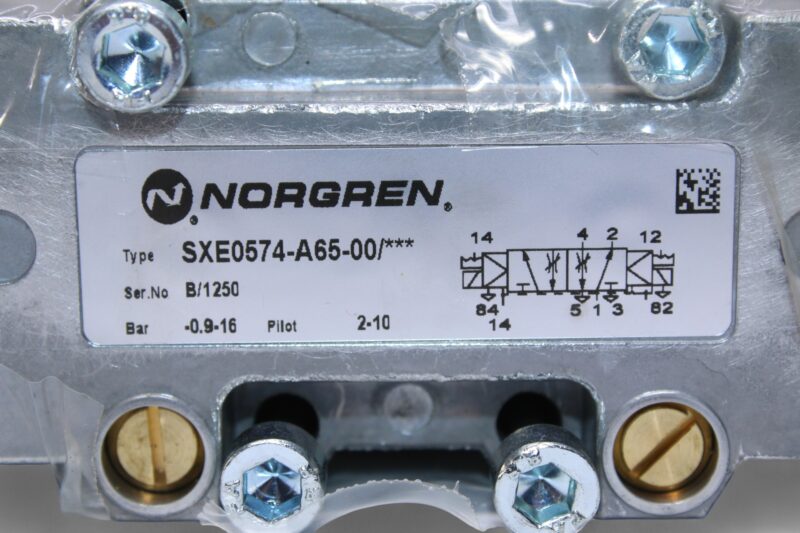 NORGREN SXE0574-465-00 DOUBLE SOLENOID VALVE - Image 2